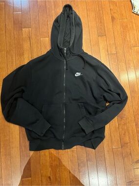 Nike Black Full-Zip Hoodie